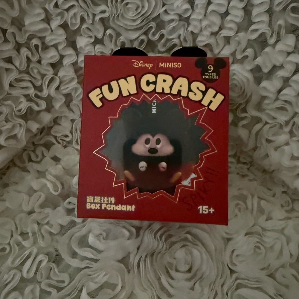 BNWT! Fun Crash Mickey Disney Miniso Mickey Design